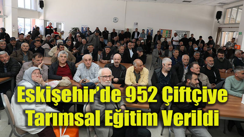 Eski�ehir�de �ift�ilere S�rd�r�lebilir Tar�m E�itimi