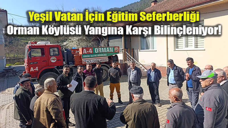 An�z Yakma Orman� Yakma: OGM�den K�ylere Kritik Yang�n Uyar�s�!