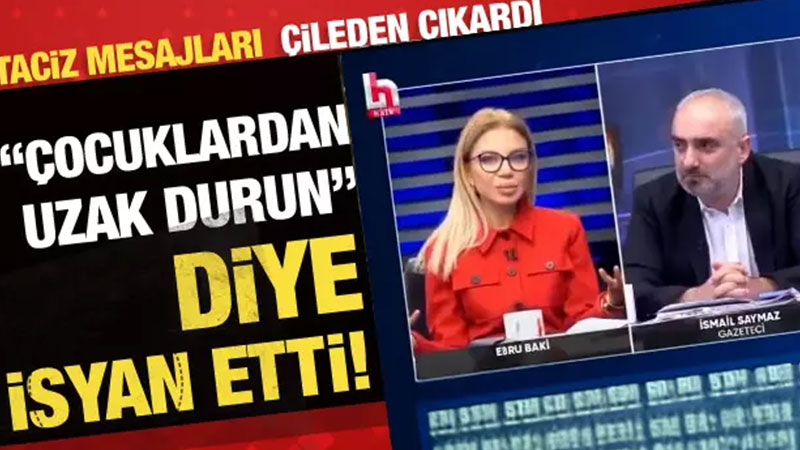Halk TV sunucusu Ebru Baki CHP’deki taciz iddialar�na "Kendinize gelin" diyerek sert tepki g�sterdi