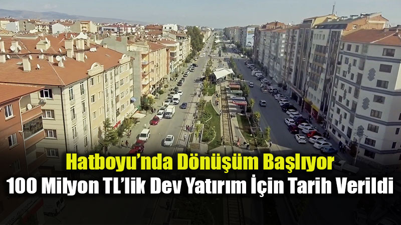 Eski�ehir�in Kalbi Yenileniyor: Hatboyu �halesi 4 Haziran�da