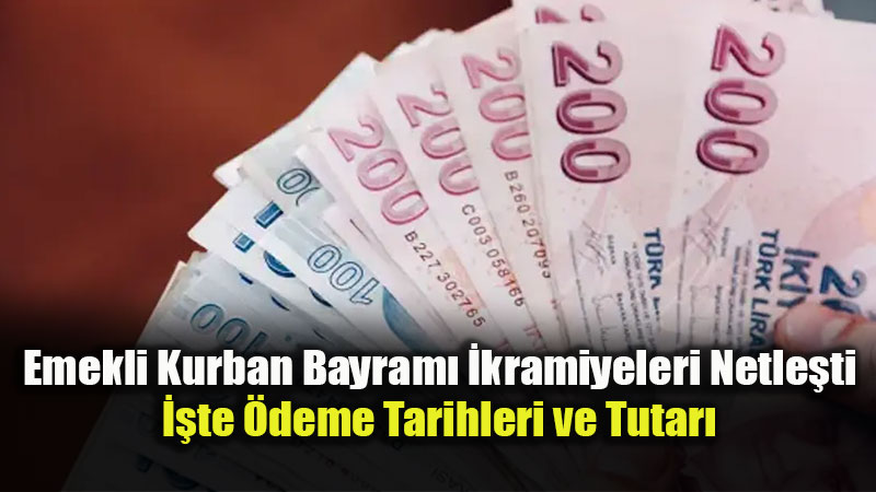 Milyonlarca Emekliye Bayram M�jdesi: 4 Bin TL �kramiye May�s�ta Hesaplarda