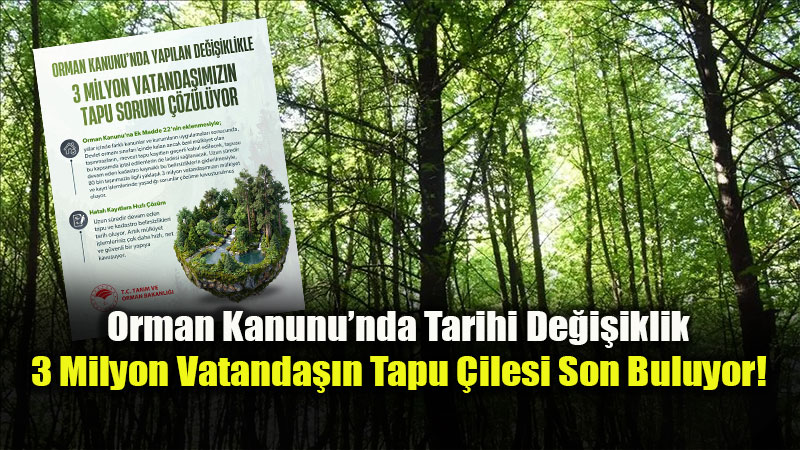 80 Bin Ta��nmazda Kadastro Belirsizli�i Bitti: Hak Sahiplerine B�y�k M�jde