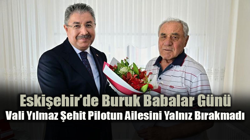 Babalar G�n��nde Anlaml� Ziyaret: Vali Y�lmaz�dan �ehit Babas�na Vefa