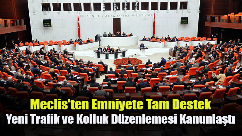 Emniyet ve Trafik Kanunlar�nda Dev De�i�iklik Resmiyet Kazand�