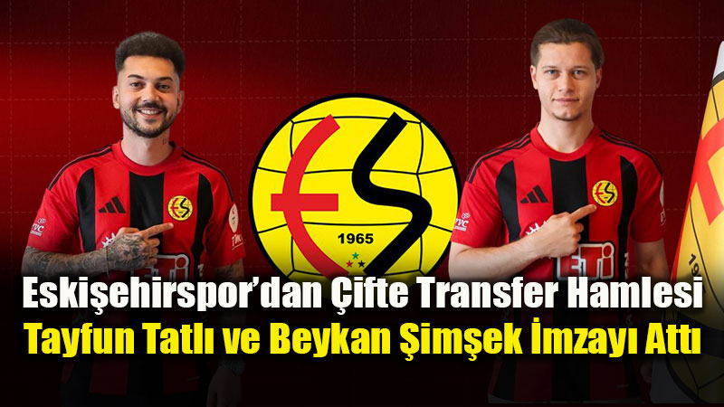 Siyah-K�rm�z�l�lar Transferde H�z Kesmiyor: Eski�ehirspor�a �ki �nemli Takviye