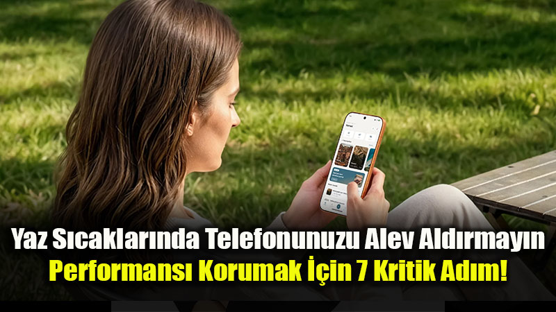 Telefonunuz �ok mu Is�n�yor? ��te Yaz Aylar�nda Pil �mr�n� Uzatman�n Yollar�