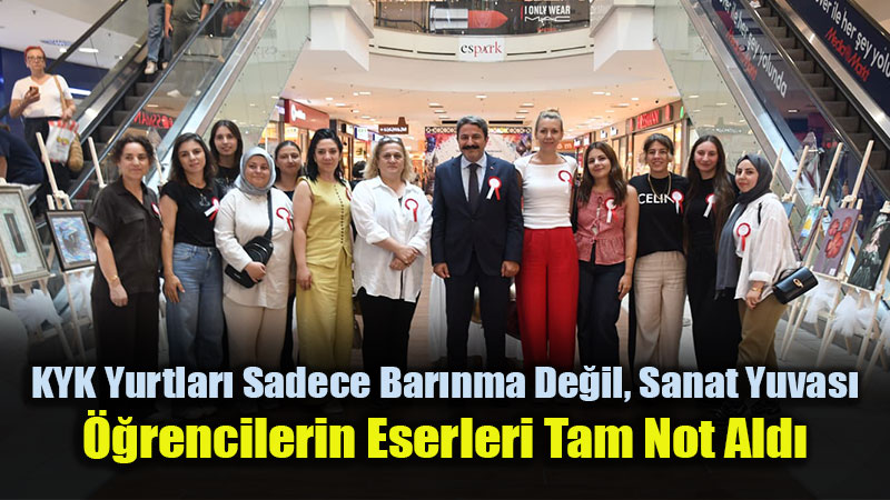 Eski�ehir�de Gen�li�in Sanat �mzas�: Yurtta Kalan ��rencilerden Muhte�em Sergi