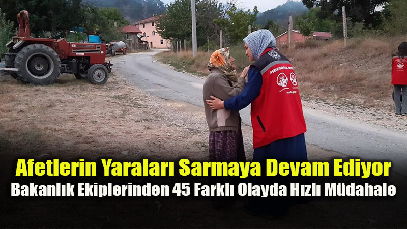 Psikososyal Destek Hizmeti 6 Milyon Ki�iyi A�t�
