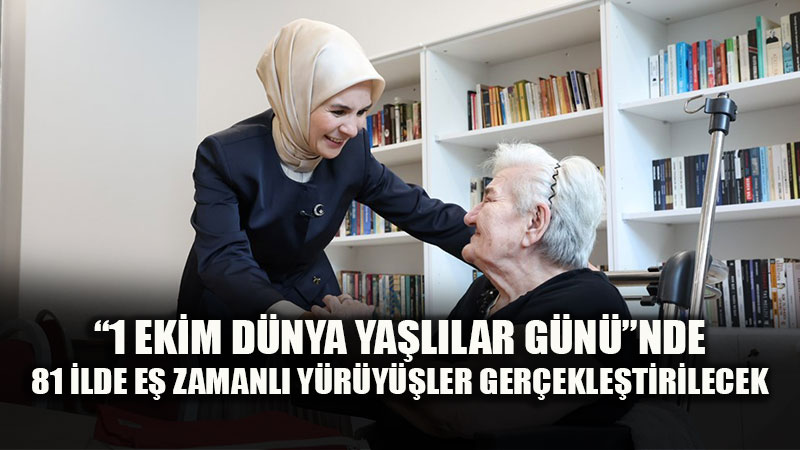 1 Ekim D�nya Ya�l�lar G�n��nde 81 �lde E� Zamanl� Y�r�y�� D�zenlenecek