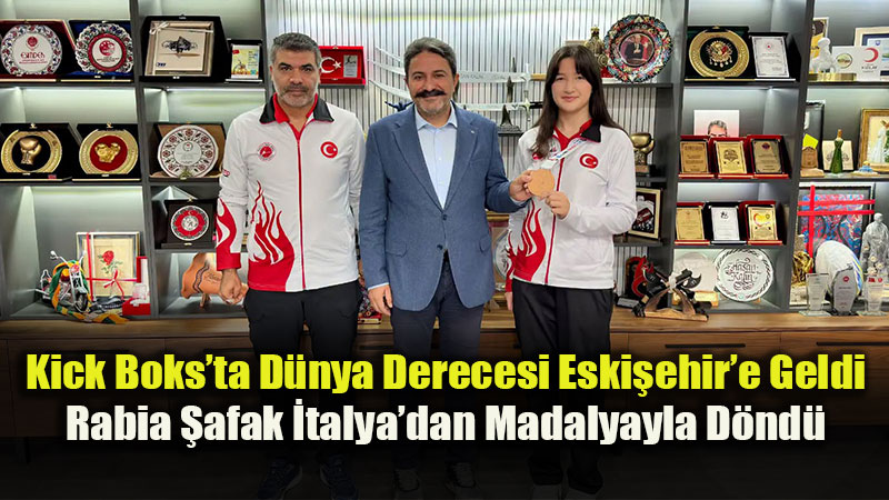 Eski�ehir�in Gururu Rabia �afak D�nya ���nc�s� Oldu!