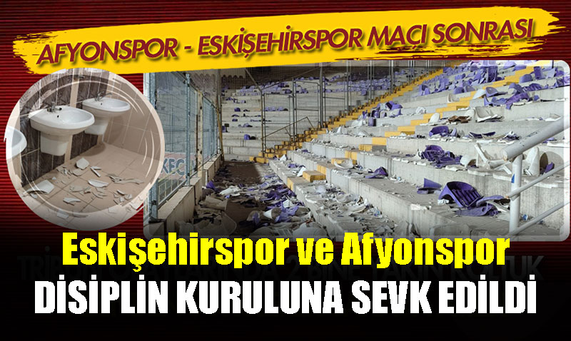 Olayl Afyonspor-Eskiehirspor Ma Sonras ki Kulp de PFDK’ya Sevk Edildi
