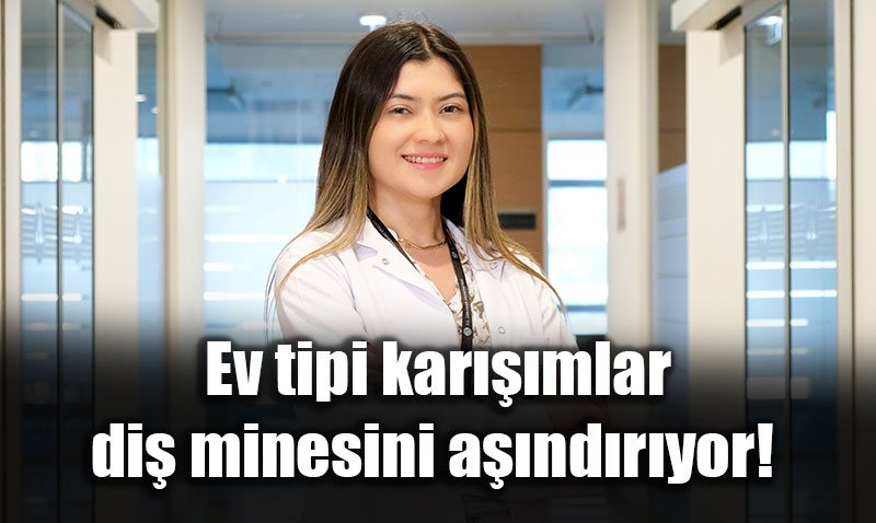 Ev tipi kar���mlar di� minesini a��nd�r�yor! 