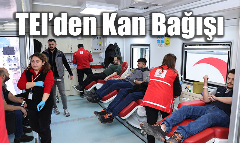 TEI�den T�rk K�z�lay�a D�zenli Kan Ba���� Deste�i