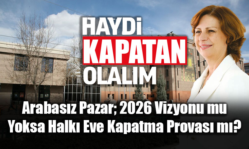 Eski�ehir�de �Ben Yapt�m Oldu� �stibdad�: Arabas�z Pazar Dayatmas�