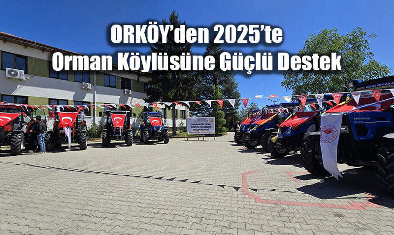 Orman K�yl�s�ne 2.5 Milyarl�k Can Suyu: ORK�Y ile Yerelde Kalk�nma Hamlesi
