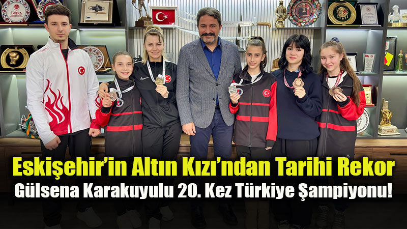 G�lsena Karakuyulu 20. Kez T�rkiye �ampiyonu Olarak Zirveyi B�rakmad�