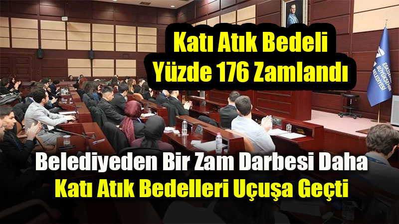 Konutlarda ��p Vergisi Rekor K�rd�: 270 TL�den 745 TL�ye Y�kseldi