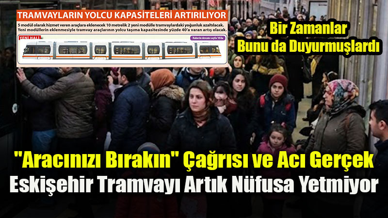 Eski�ehir Ula��m�nda "Raydan ��kan" Yo�unluk: Vatanda� Ek Sefer Bekliyor