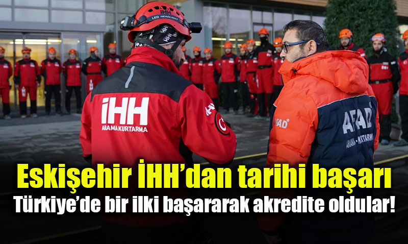 Eski�ehir �HH Arama Kurtarma Ekibi Akreditasyon S�nav�n� Ba�ard�