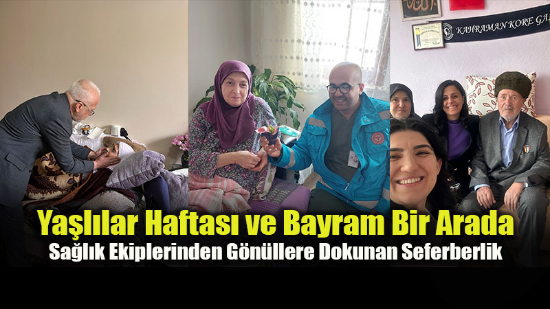 Her Kap�da Bir Tebess�m: Evde Sa�l�k Ekipleri Eski�ehir�in B�y�klerini Yaln�z B�rakmad�
