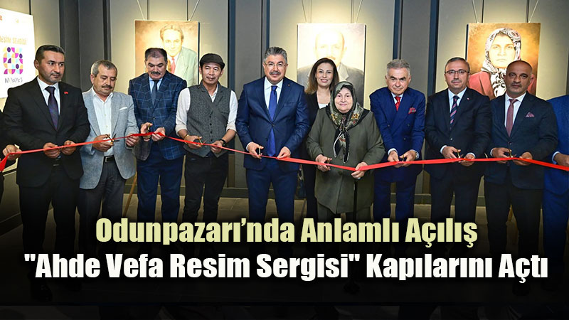 E�itime Hayat Verenlere Sanatsal Te�ekk�r: Odunpazar��nda "Ahde Vefa" Sergisi